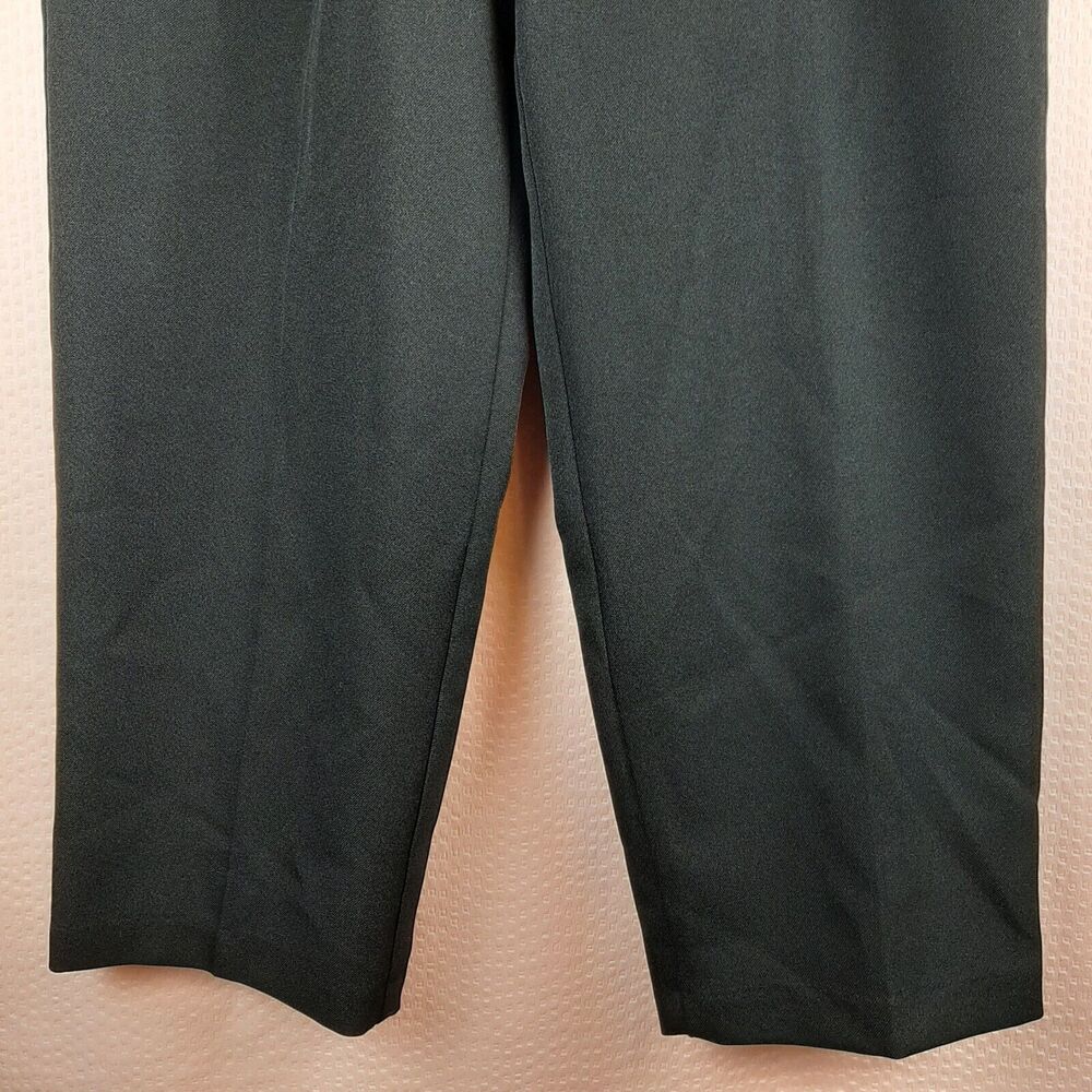 Briggs New York Women Black Pants High Rise Elastic Sides USA Plus Size 16 - Picture 4 of 11